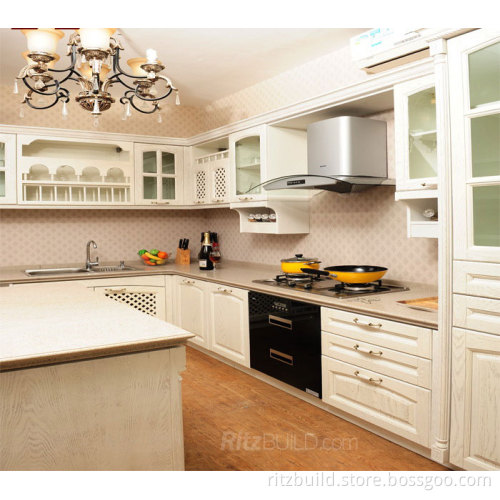 2014 Hot Sale Design MDF or Melamine or Solid Wood Modern Lequred Kitchen Cabinet